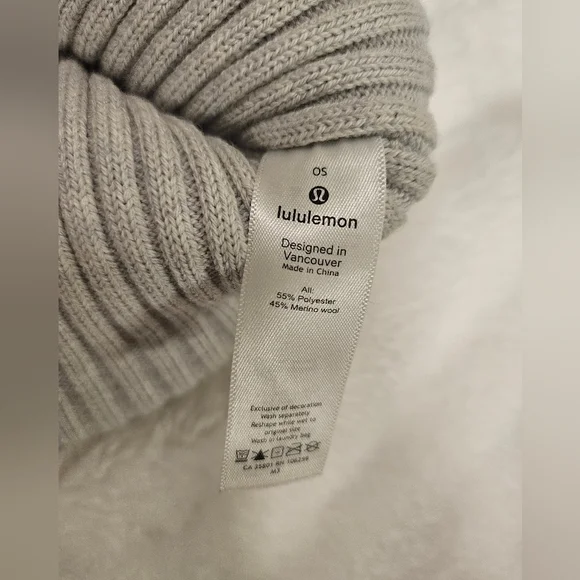 Lululemon From The Top Beanie - Gray - Picture 6 of 7